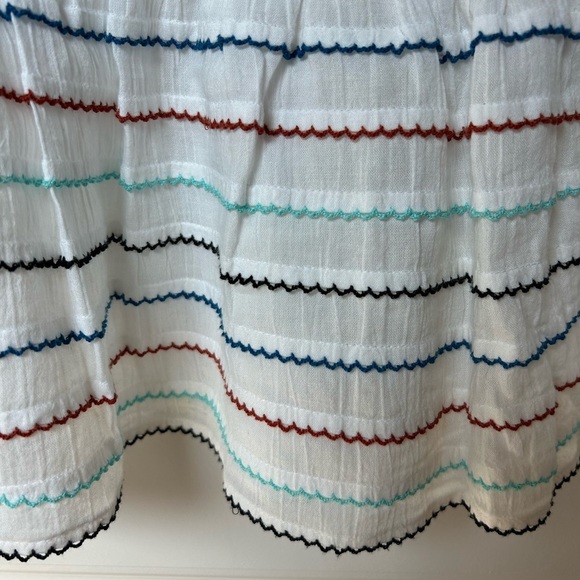 Veronica Beard cotton dress with Multicolor Stripes - Picture 4 of 9